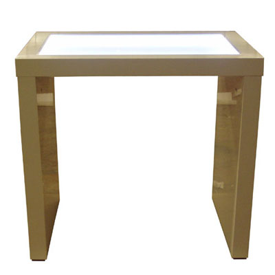 Leuchtbrückentisch Heilbronn schmal