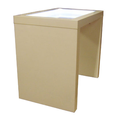 Leuchtbrückentisch Heilbronn schmal